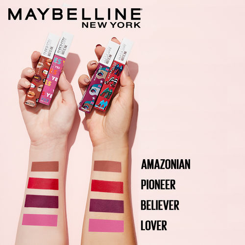 Maybelline New York x Ashley Longshore Liquid Lipsticks