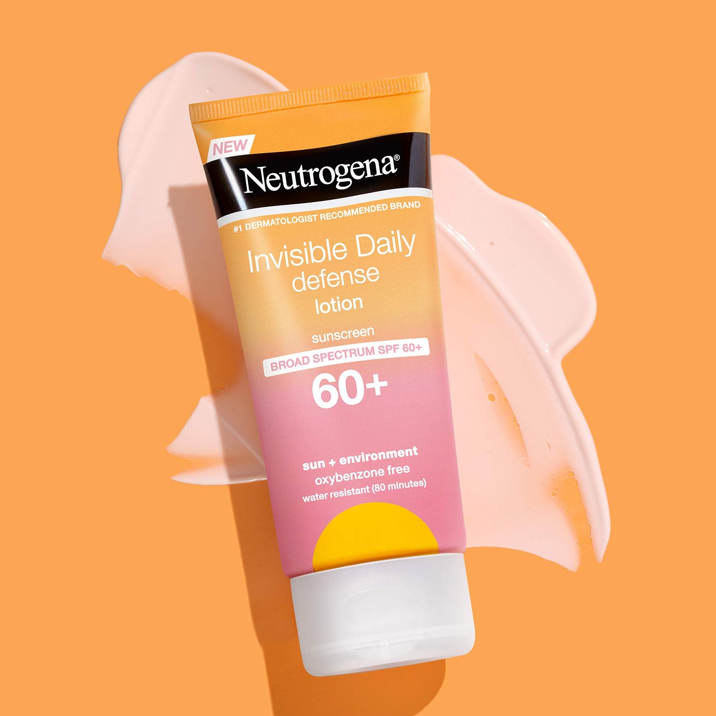Neutrogena invisible daily defense spf 60+ sunscreen