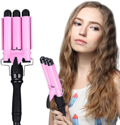 3 Barrel Curling Iron Hair Waver