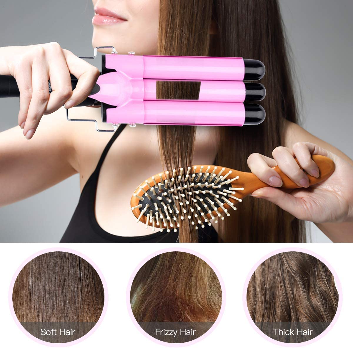 3 way hotsell curling iron