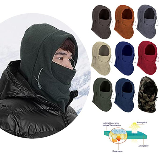 Winter Thermal Outdoor Fleece Motorcycle  Windproof Cap