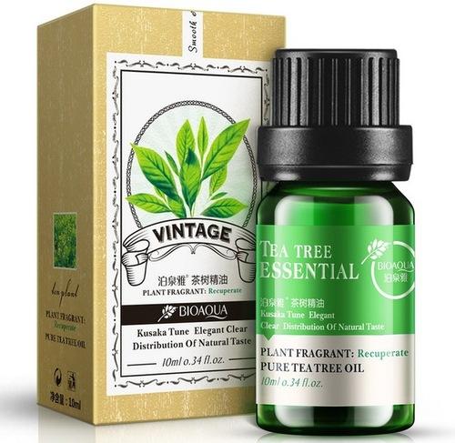 BIOAQUA Pure Tea Tree Essential Oil Acne Treatment Blackhead Remover