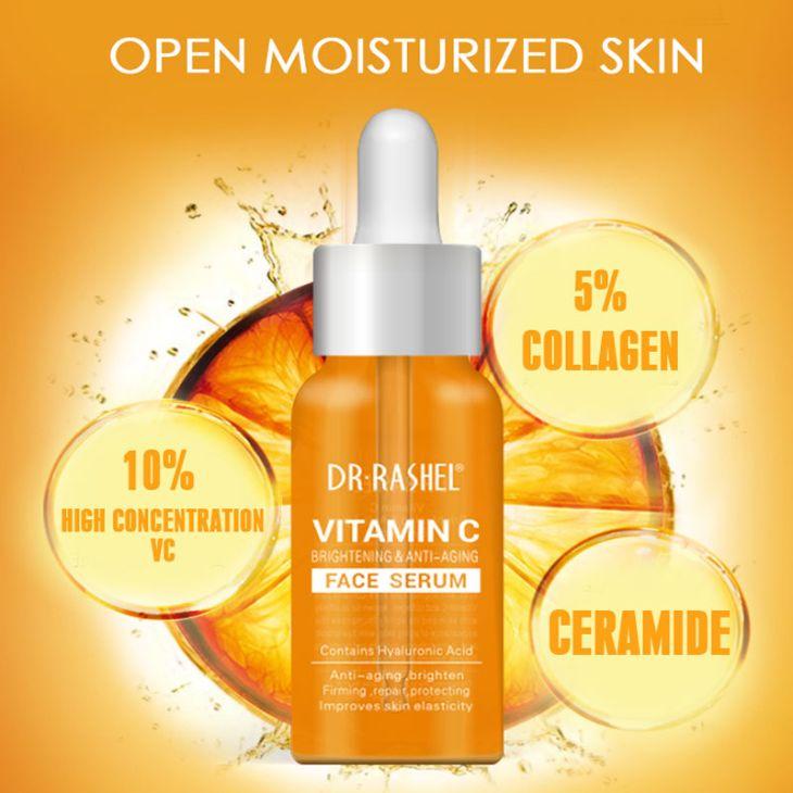 Dr.Rashel Vitamin C Brightening & Anti Aging Face Serum - 50ml