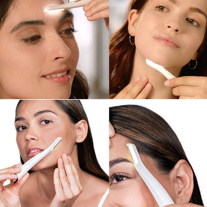 Finishing Touch Flawless Dermaplane Glo Lighted Facial Exfoliator