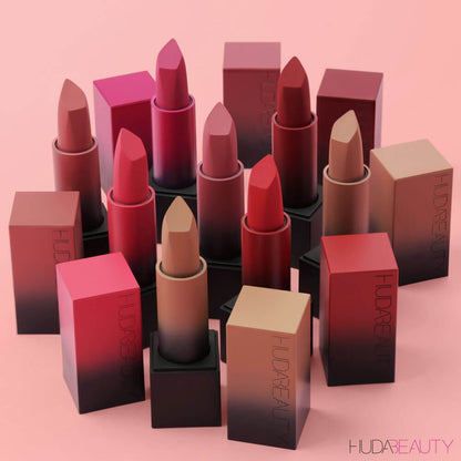 HudaBeauty Power Bullet Matte Lipstick Pack Of 12