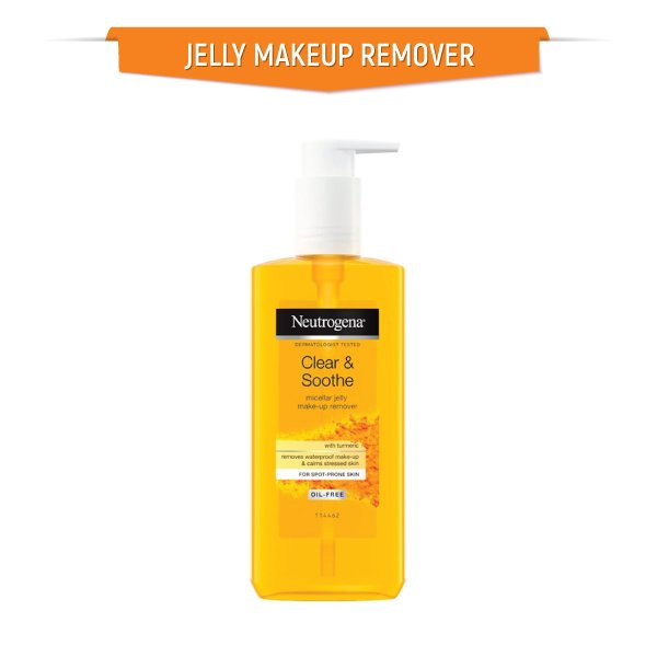 Neutrogena clear & soothe mecellar jelly make-up remover