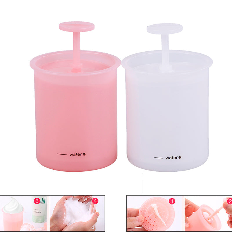 Portable Foam Bubble Maker For Shampoo Face Cleanser