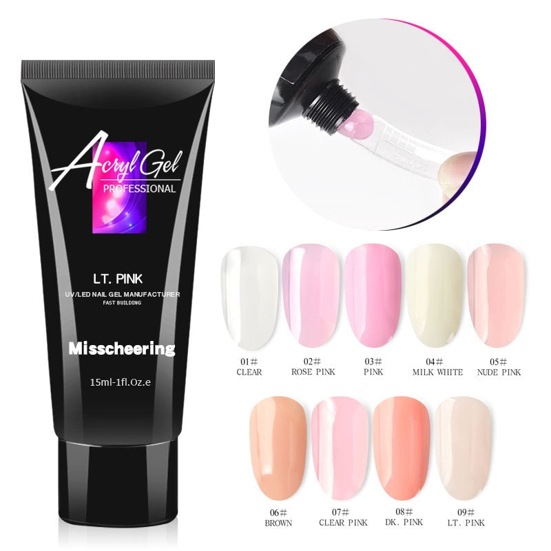 Acryl Nail Gel Kit for Extension Nails