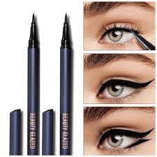 Beauty Glazed Professional Waterproof Liquid Eyeliner Style Black Long-lasting Eye Liner Pen Pencil Makeup Cosmetics Tools