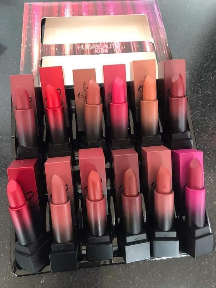 HudaBeauty Power Bullet Matte Lipstick Pack Of 12