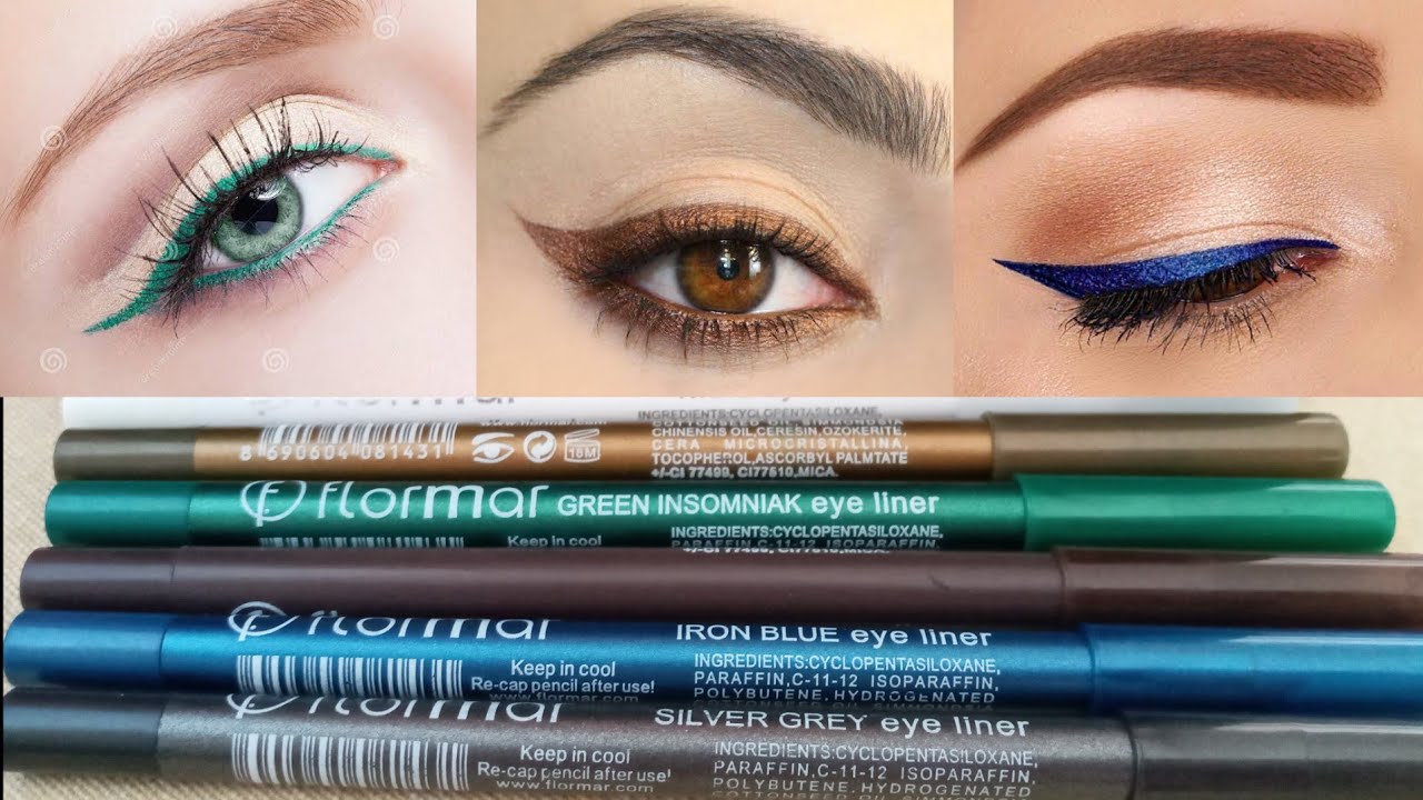 Flormar Waterproof Eyeliner- pack of 12 eye pencils