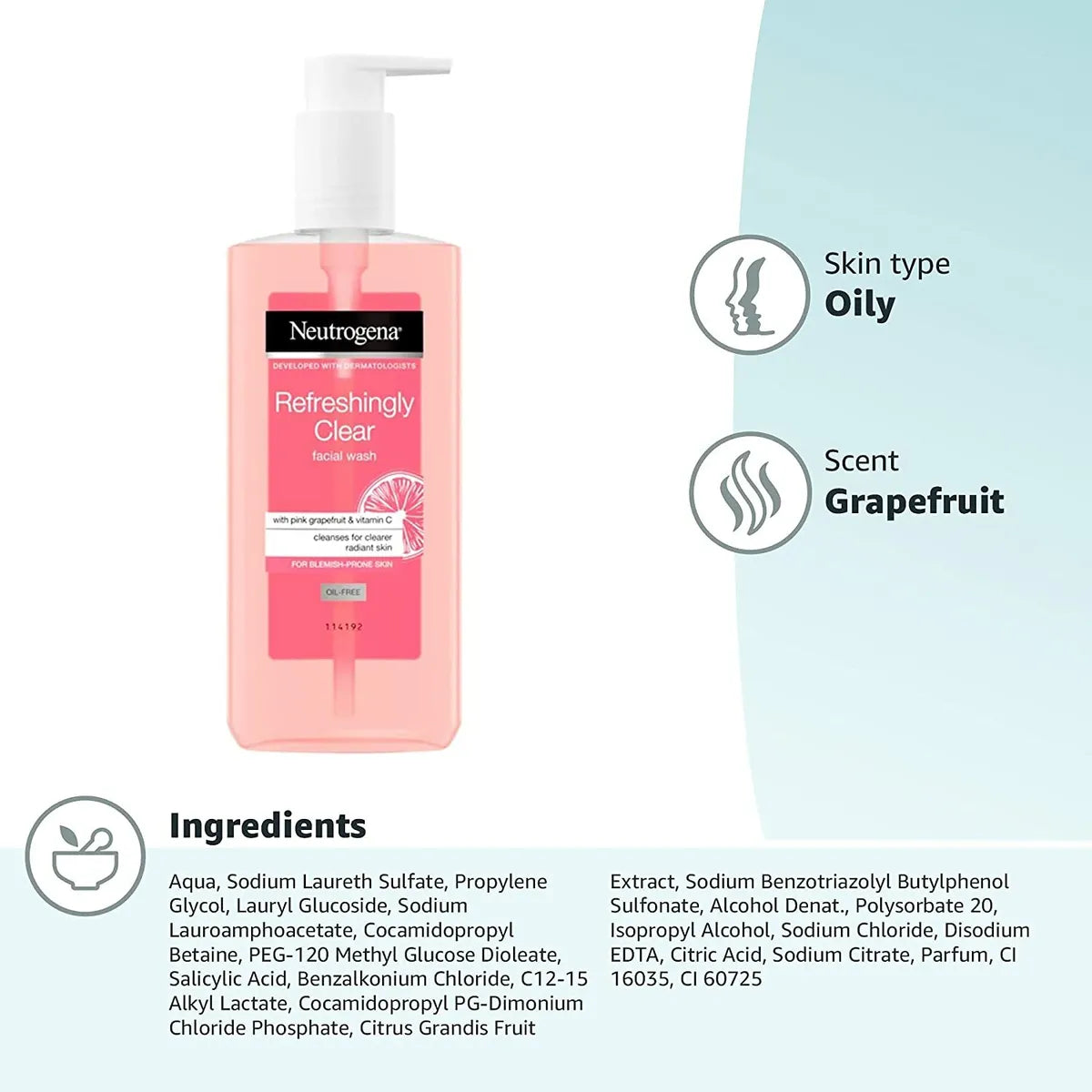 NEUTROGENA Refreshingly clear Facial wash